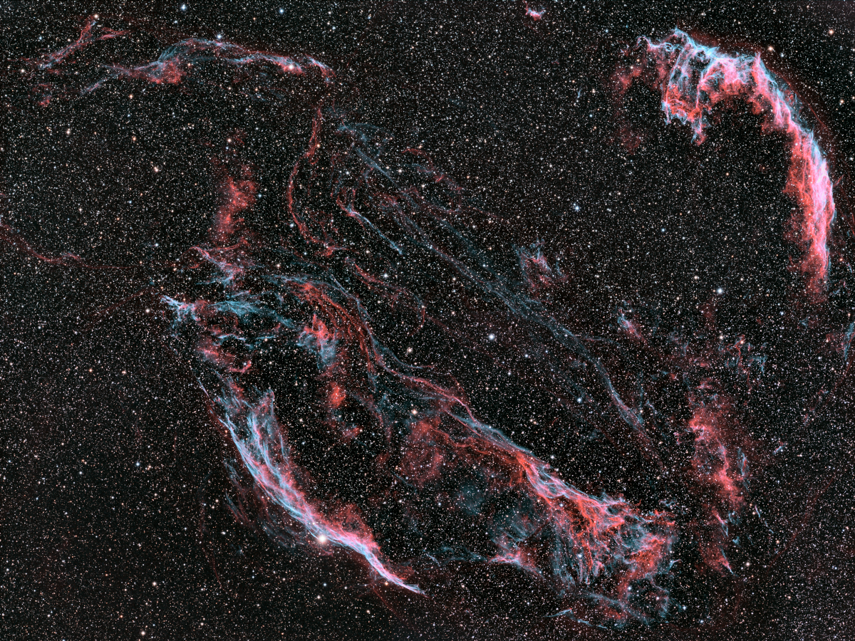 Cygnus Loop Supernova Remnant