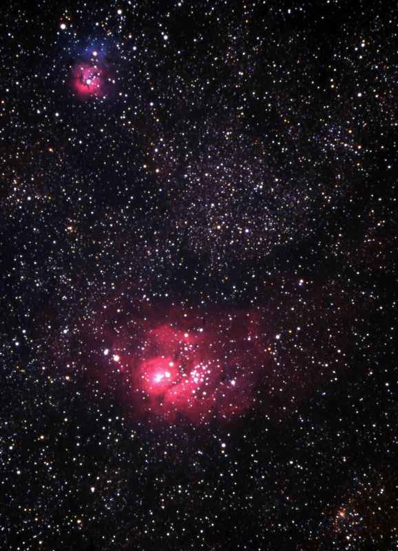 M8 - Lagoon and Trifid Nebulas